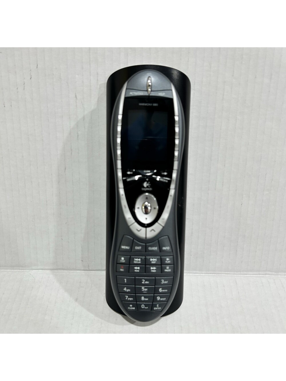 Logitech Harmony 880 Universal Remote w/ Charging Dock Untested Parts Only